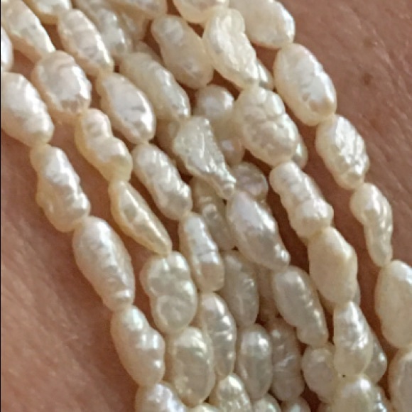 Vintage Genuine Seed Pearl Torsade Necklace and Bracelet Set - Picture 9 of 17